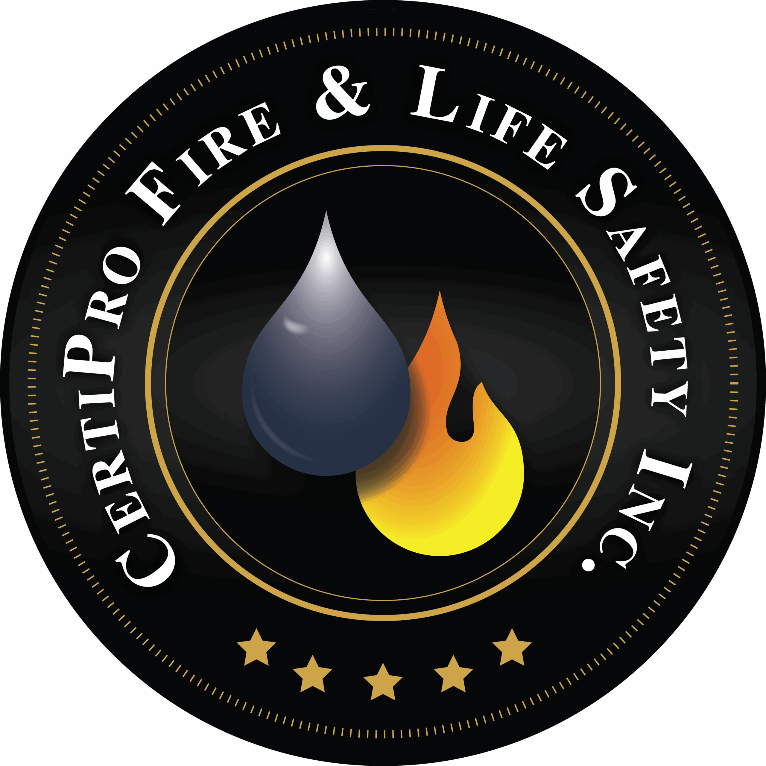 Certipro Fire Vector Logo
