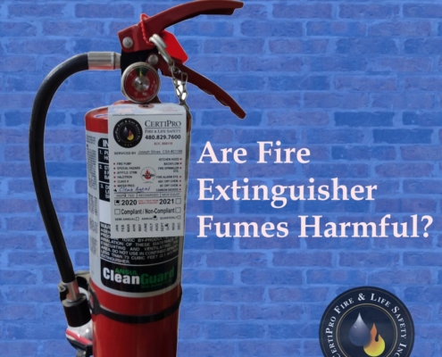 Fire Extinguisher Fumes