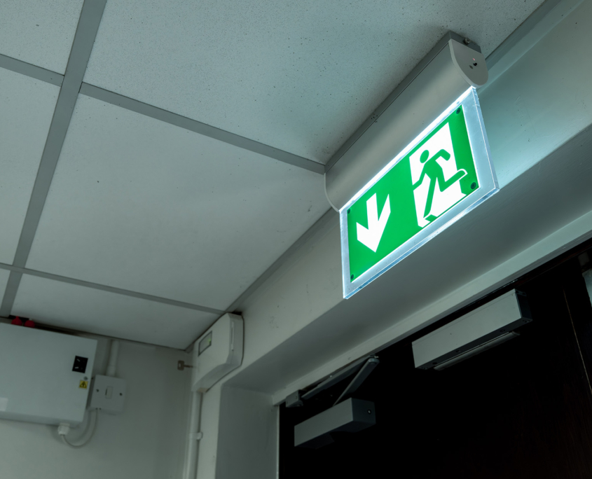 Exit Light Near Exit